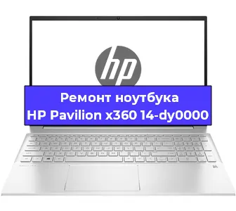 Замена разъема питания на ноутбуке HP Pavilion x360 14-dy0000 в Воронеже